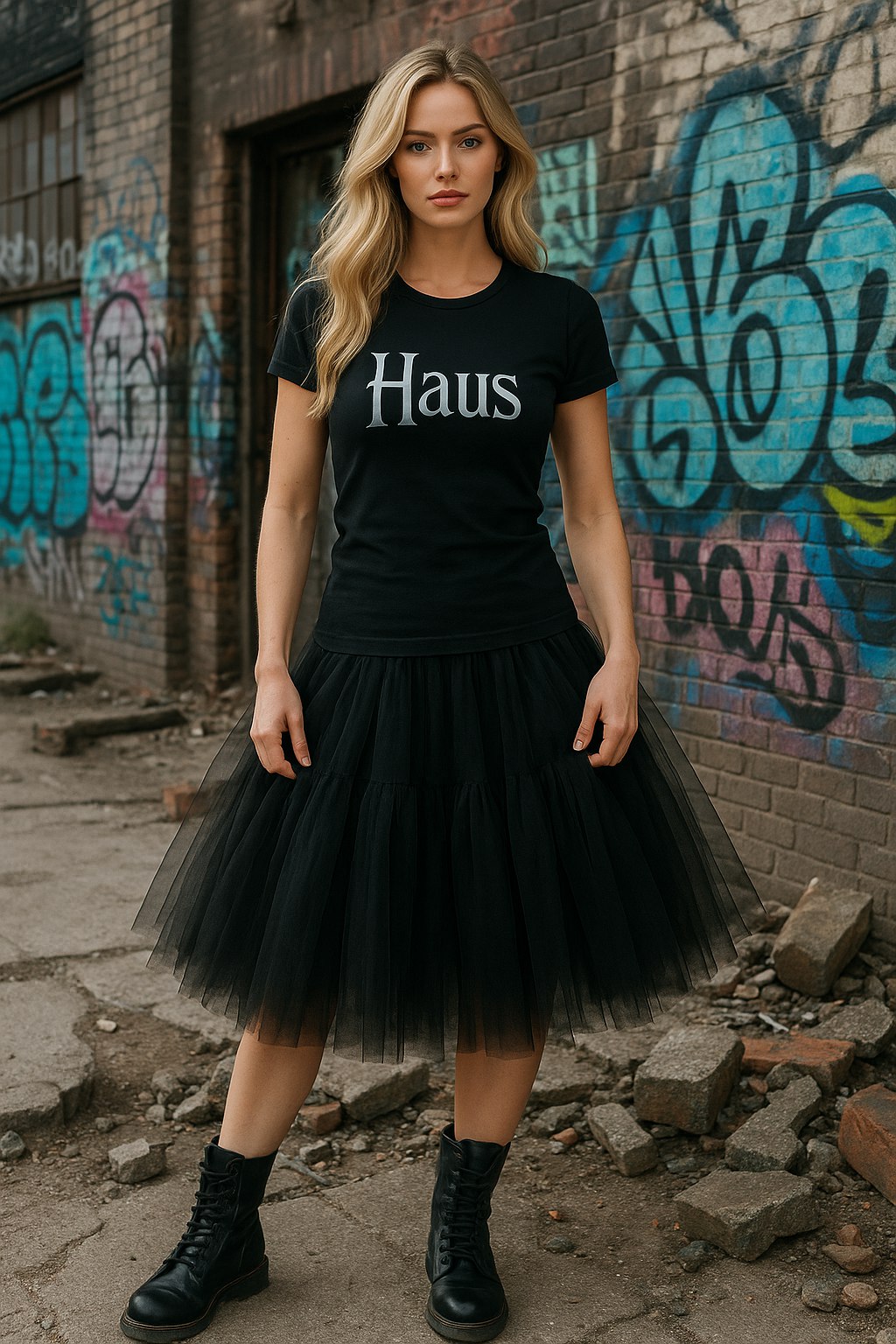 Tsarina® HAUS Signature Tee™ — Graffiti Style by Haus Von Nobel™